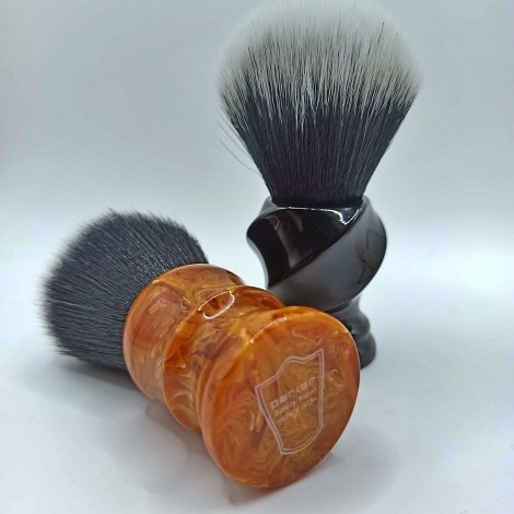 Blaireaux de rasage fibres synthétiques